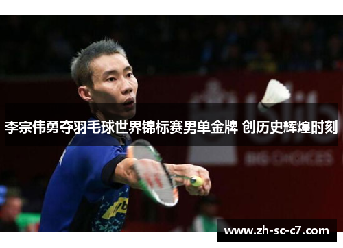 李宗伟勇夺羽毛球世界锦标赛男单金牌 创历史辉煌时刻
