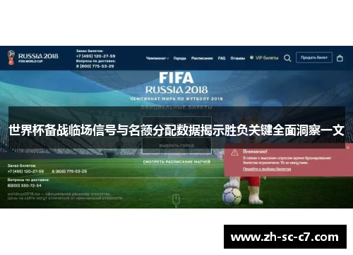 世界杯备战临场信号与名额分配数据揭示胜负关键全面洞察一文